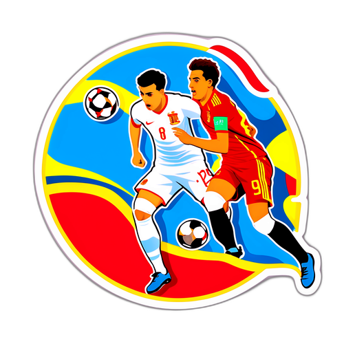 Moment magic din meciul Spania U21 vs Anglia U21