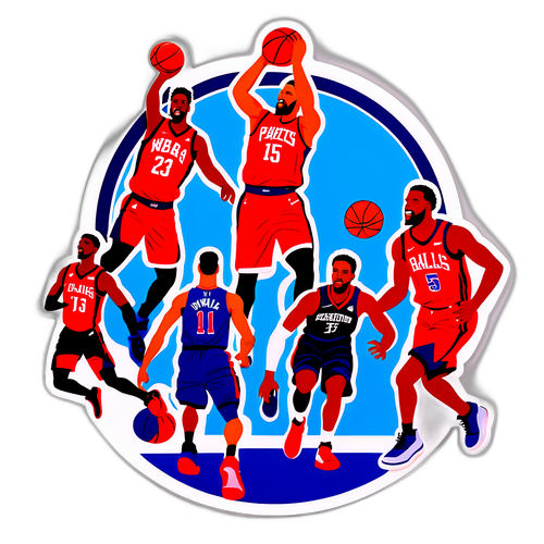 Sticker ng Basketball: Pagsisimula ng NBA Preseason