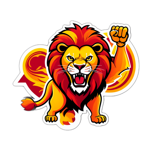 Sticker ya Simba wa Galatasaray
