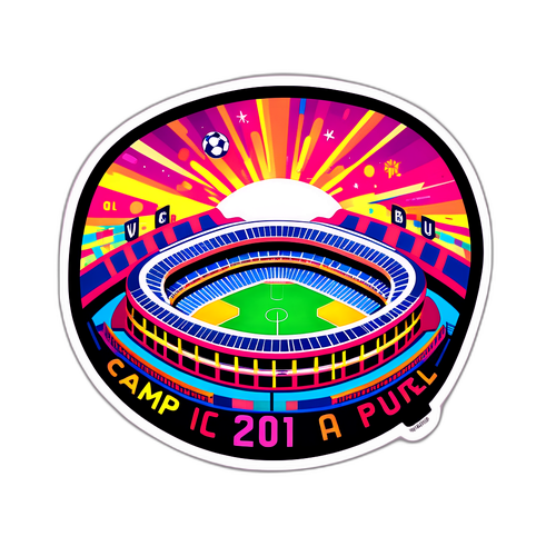 Camp Nou Under Match Night