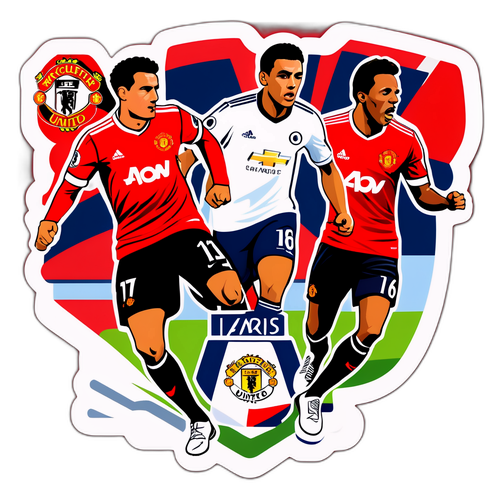 Perlawan Manchester United vs Paris