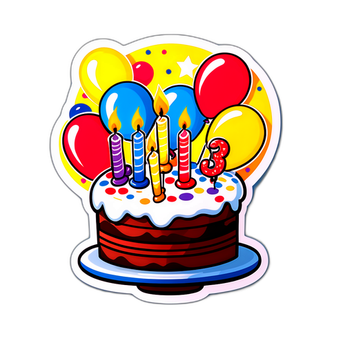 Наклейка на праздник