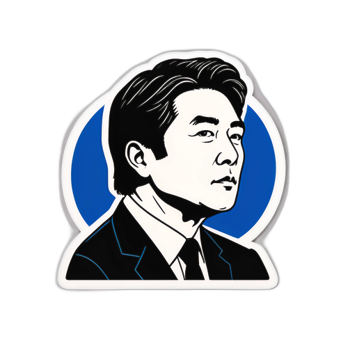 이장우 의원 실루엣 스티커
