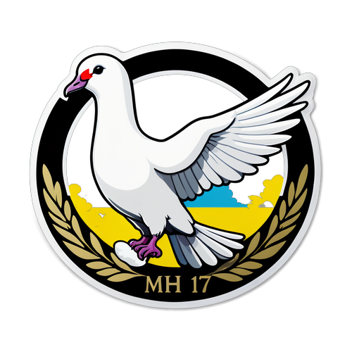 In Memoriam: Ontdek de Betekenisvolle Herdenkingssticker voor MH17