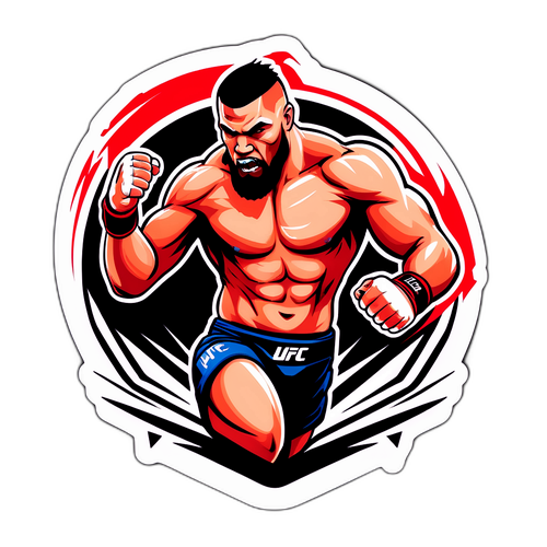 डायनामिक UFC स्टिकर