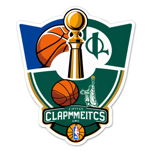 Sticker na may Koneksyon ng Clippers at Celtics