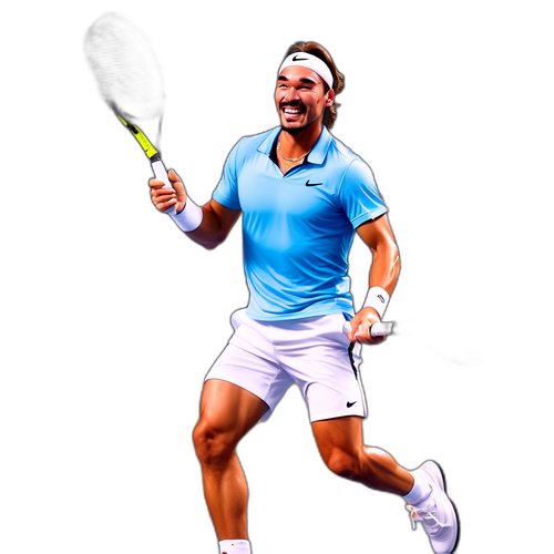 Fabio Fognini con sorriso sicuro