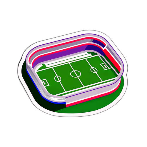 สนามฟุตบอลที่เต็มไปด้วยแฟนบอลมากมาย