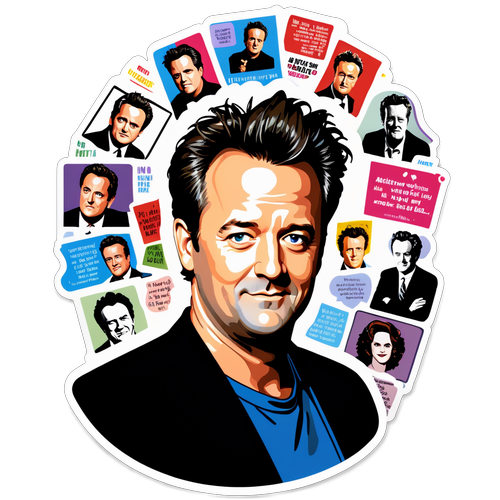 Kunstvolle Hommage: Matthew Perry durch die berühmtesten Zitate seiner Rollen!