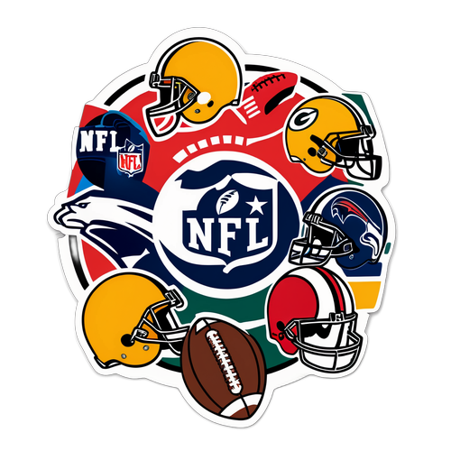 NFL Playoff Picture Sticker