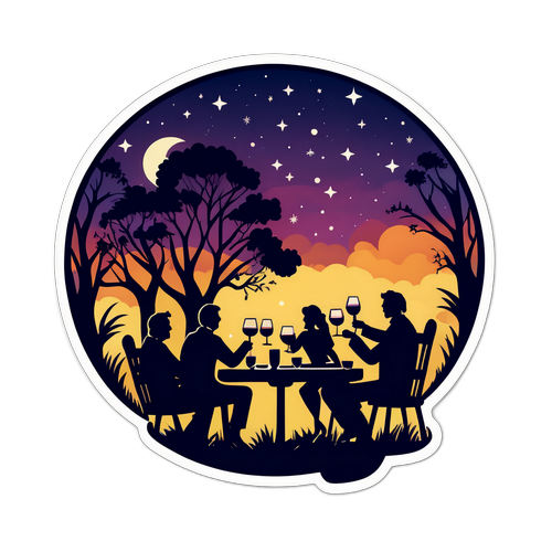 Cena Noturna de Amizade