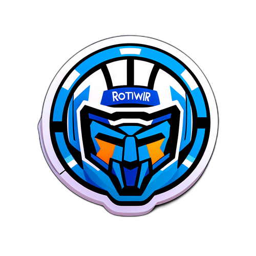 Moderno at Dinamikong Sticker ng Rotowire