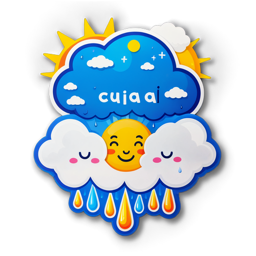 Sticker Cuaca Hari Ini