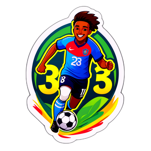 Lotomania 2834 - Jogador de Futebol Feliz
