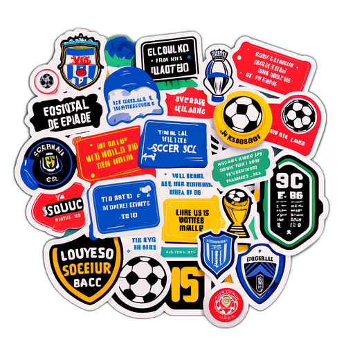 สติกเกอร์คำพูดจากแฟนบอลระหว่างดูการแข่งขันฟุตบอล