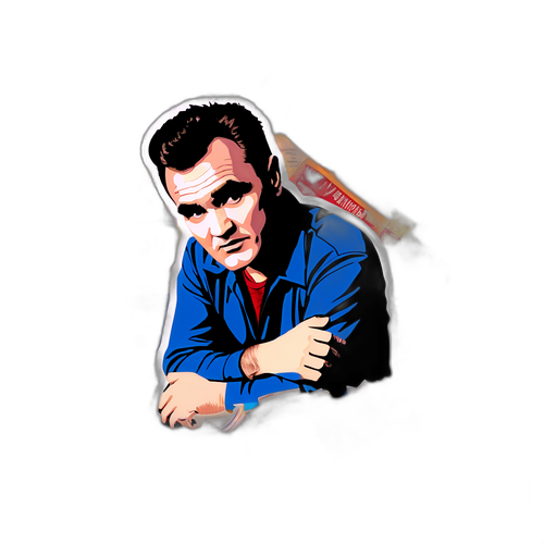 Morrissey Collage Sticker