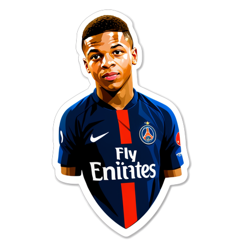 Genç Yıldız Kylian Mbappe ile Enerjinin Sınırlarını Zorlayın: Bu Sticker'ı Kaçırmayın!