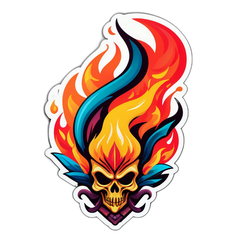 Sticker Arti Fiammanti