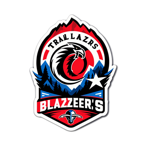 Trail Blazers vs Mavericks Competitive Spirit Sticker