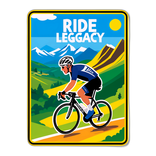 Tour de France 2025 Klistremerke