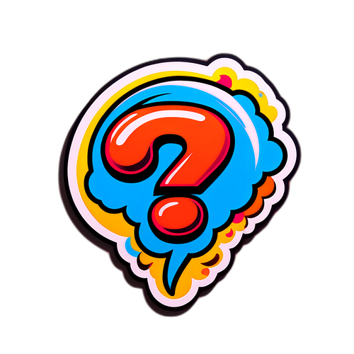 Quirky Na Sticker: Ano?