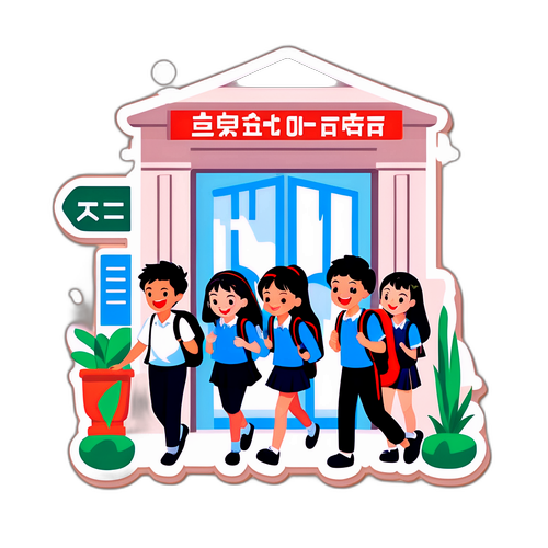 高中入学考试取消的场景