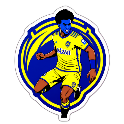 Al Nassr Fußball Sticker