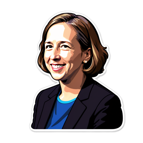 Minimalist Susan Wojcicki: Ikona Technologii z Cytatem o Przywództwie!