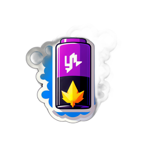 Motiverende 'Power Up' klistremerke