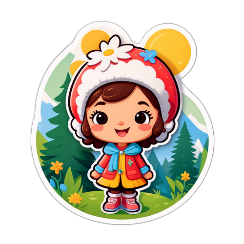 Veselý design s pohádkovou postavičkou Celebrini