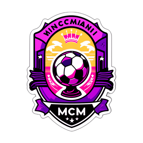 Inter Miami ve Orlando City Futbol Temalı Sticker
