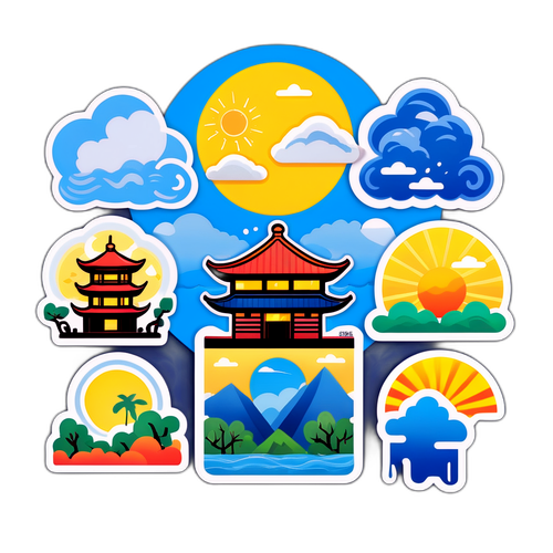 新竹天氣變化貼紙