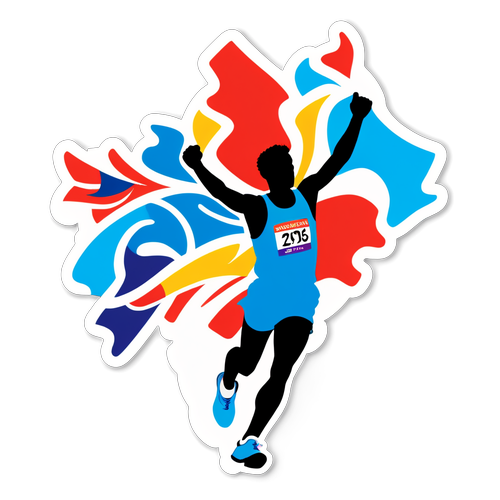 London Marathon 2025 Sticker