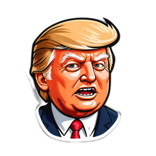 Hình dán hài hước về Donald Trump