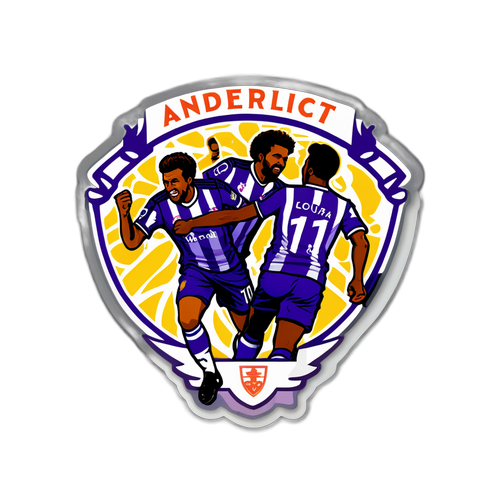 Het Geweldige Duel: Union vs. Anderlecht - Een Sticker van Passie en Trots!