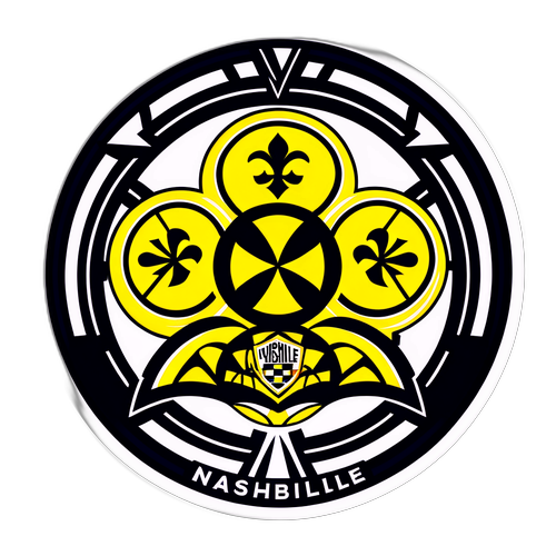 Stiker Perayaan Pertandingan Nashville vs Columbus Crew