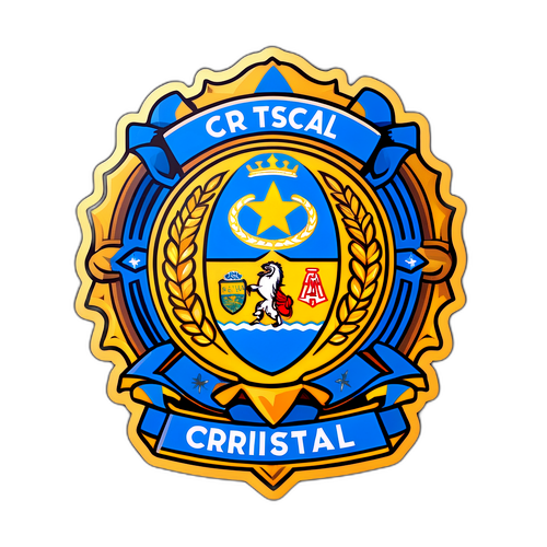 Stiker Gaya Retro Sepak Bola Sporting Cristal