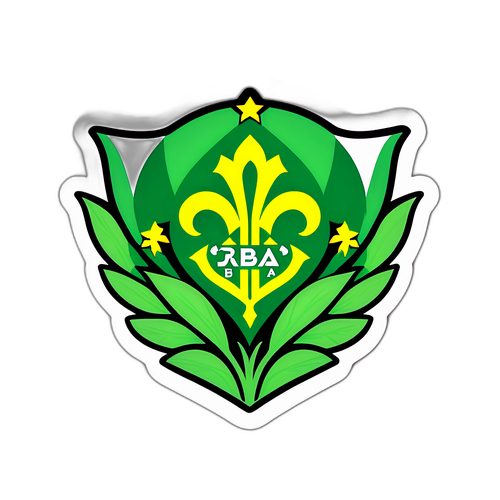 Emblem Real Betis dengan Elemen Alam
