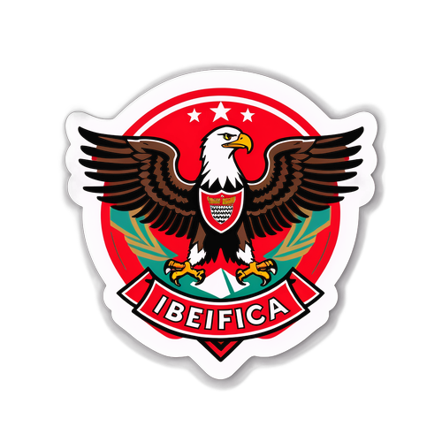 Benfica Kartalı Sticker