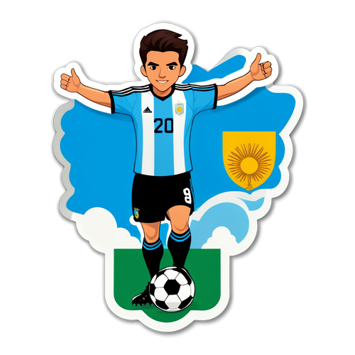 Yuk Rayakan Kebanggaan! Stiker Jersey Sepakbola Argentina yang Menggoda Hati ⚽🇦🇷