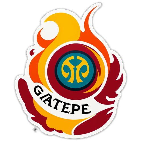 Galatasaray - Göztepe Maçı Temalı Sticker Tasarımı