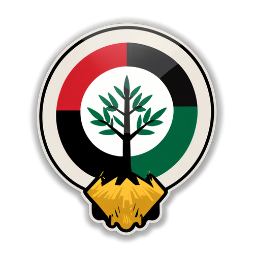 Sticker van Palestina