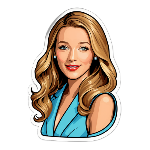 Autocollant de Blake Lively