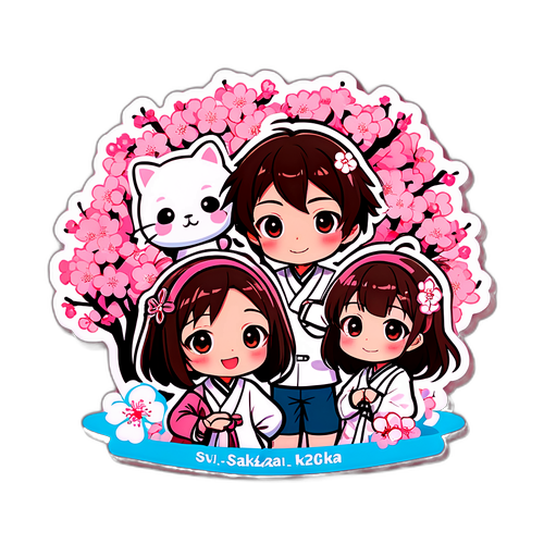 さくら坂46メンバーの可愛いイラスト