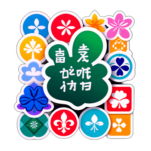 สติกเกอร์ทำนายโชคดีในวันสำคัญ