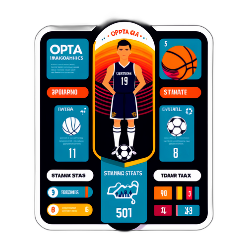 Edukatywna Naklejka Opta z Infografikami