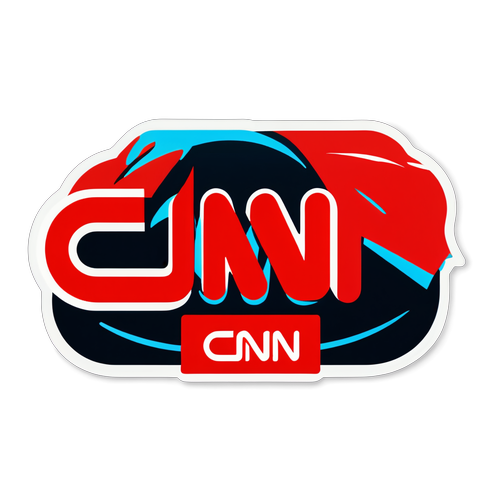 Klassinen CNN-logo nykyaikaisella twistillä