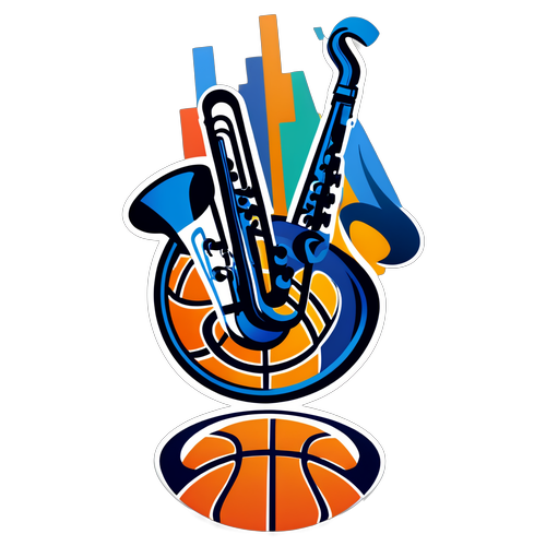 Jazz vs Mavericks Sticker