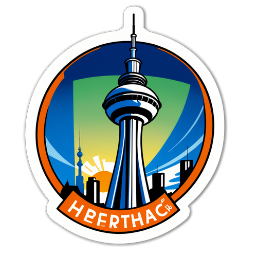 Hertha BSC und der Berliner Fernsehturm: Die perfekte Sticker-Kombination!