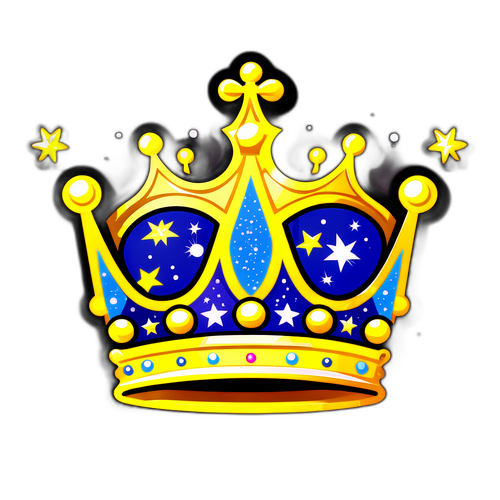 Elegant Crown with Sparkles